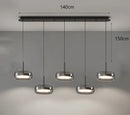 Axyaa LED Ring Pendant Light for Modern Home Decor and Indoor Lighting
