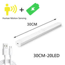 Axyaa Dimmable LED Rechargeable Night Light for Cabinet, Closet, Stairs - Motion Sensor Bulb