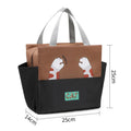 Axyaa Insulated Lunch Tote Bag: Large Capacity, Thermal, Oxford Cloth, Portable Cooler Box, Food Storage
