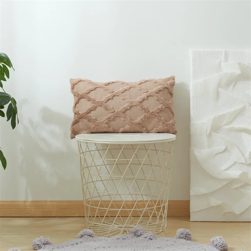 Soft Plush Pillow Cover Set for Home Decor by Axyaa