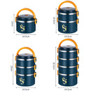 Axyaa Stainless Steel Bento Box Set for Child & Adult Lunch Storage