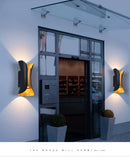 Axya 10W LED Wall Light: Waterproof Aluminum Lamp for Indoor/Outdoor Home Decor