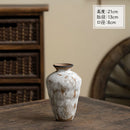 Axyaa Handmade Ceramic Hydroponic Vase Retro Art Wabi Sabi Style Hotel Decoration