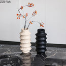 Axyaa Cave Stone Vase Plant Pot | Table Decoration Floral Vases Room Decor
