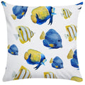 Axyaa Ocean Starfish Shell Cushion Cover - Soft Pillowcase for Living Room Sofa