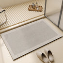 Axyaa Diatomaceous Earth Bathroom Mat: Absorbent, Non-Slip, 40x60cm/60x90cm