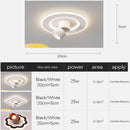 Axyaa Sunset LED Ceiling Light: Modern Minimalist Line Lamps for Indoor Decor