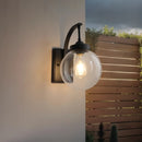 Axyaa Nordic Outdoor LED Wall Light Chrome Gold Black Waterproof Garden Balcony Decor