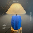 Axyaa Ceramic Table Lamp for Living Room, Bedroom, Study, Hotel, Desk