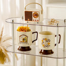 Axyaa Ceramic Tall Milk Mug - Creative Breakfast Coffee Cup