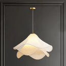 Axya French Cream Chandelier Fabric Art Lamp: Simple, Warm, Romantic, Elegant Bedroom & Living Room Lighting