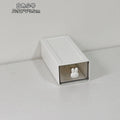 Axyaa Desktop Organizer Box: Rabbit Pen Holder & Drawer Stationery Rack