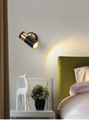 Axyaa Nordic Wall Lamp LED Spot Light for Bedroom, Modern Minimalist Design