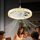 Axyaa Smart LED Ceiling Fan Light with Remote Control
