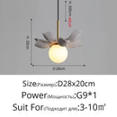 Axyaa LED Pendant Lights for Study Room, Bedroom, Bar, Living Room - Modern Indoor Chandelier