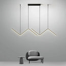 Nodic Gold LED Pendant Chandelier by Axyaa for Indoor Decor & Lighting