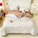 Axyaa Summer Cool Quilt Set: Breathable Thin Quilt Core Kit - Four Seasons