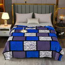 Axyaa Plaid Flannel Throw Blanket - Cozy All-Season Bedspread