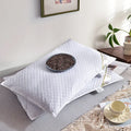 Axyaa Pure Buckwheat Shell Pillow Core - Cotton Quilting Embroidery Neck Pillow