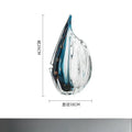 Axyaa Glass Vase: Light Luxury Dining Table & Living Room Flower Arrangement