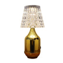 Axyaa Metal Base Acrylic Lampshade Table Lamp: Brightness Adjustable for Hospitality Settings