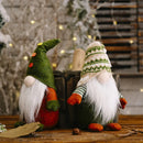 Axyaa Green Gnome Doll: Christmas Decor Family Santa Claus Figurine & Gift