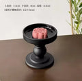 Axyaa Zen Delight Plate - Elegant Dim Sum & Dried Fruit Serving Tray