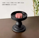 Axyaa Zen Delight Plate - Elegant Dim Sum & Dried Fruit Serving Tray