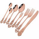 Axyaa Retro Court Stainless Steel Cutlery Set - 20pcs