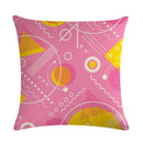 Axyaa Geometric Flax Pillow Case 45*45cm - Home Sofa Adornment & Cushion Cover
