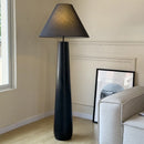 Axyaa Cream Nordic Art Mushroom Floor Lamp: Designer Fabric Lighting for Stylish Living Rooms