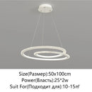 Axyaa Modern Minimalist Chandelier: Dimmable Pendant Light for Dining Table, Bar, and Home