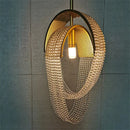 Axyaa Gold Chandelier Crystal Light Fixture Modern Home Decor Island Lamp