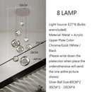 LED Lava Pendant Light by Axyaa - Geometric Design Ceiling Lamp for Home, Bar, Bedroom