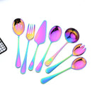Axyaa Stainless Steel Cutlery Set - 7 Piece Kitchen Tableware Collection