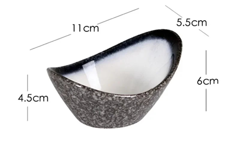 Axya Sushi Plate Set Creative Dish Soy Sauce Seasoning Bowl Steak Saucer