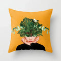 Rose Flora Pattern Pillow Case by Axyaa - Decorative Cushion Covers