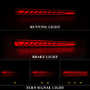 Axyaa LED Rear Bumper Reflector Light for Toyota Raize - Brake Turn Signal Fog Light