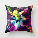 Axyaa Decor Pillowcase: Flower Print Square, Bedroom & Living Room 45x45cm