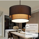 Axyaa Fabric Pendant Lights: Elegant Lighting for Home Decor