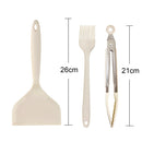 Axyaa Silicone Kitchen Utensils Set - Non-Stick Cooking Tools for Home Cooks