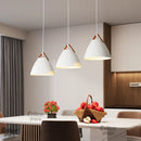 Axyaa Cone Ceiling Chandelier Modern Nordic Dining Pendant Lamp Bar Hanging Lights