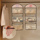 Axyaa Hanging Mesh Storage Bag - Multi-Purpose Closet Organizer