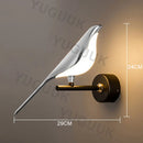 Axyaa Nordic Bird Wall Light 360° Rotation, Rotatable Sconce for Bedroom and Parlor