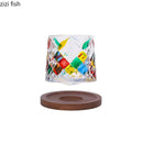 Axya High Beauty Whiskey Glass Cup Creative Texture Water Cup Tea Cups
