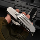 Axyaa 4-in-1 Stainless Steel Camping Utensils Set