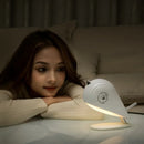 Axyaa Bird Table Lamp - Touch Night Light, Dimmable, USB Rechargeable