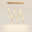 Axyaa LED Pendant Light Chandeliers Modern Staircase Hanging Lamp for Living Room