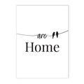 Nordic Love Life Quote Canvas Painting Wall Art for Living Room by Axyaa