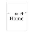 Nordic Love Life Quote Canvas Painting Wall Art for Living Room by Axyaa
